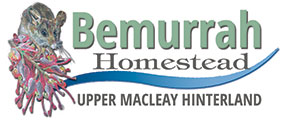 Macleay Valley accommodation at Bemurrah Homestead