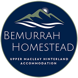 Macleay Valley accommodation at Bemurrah Homestead